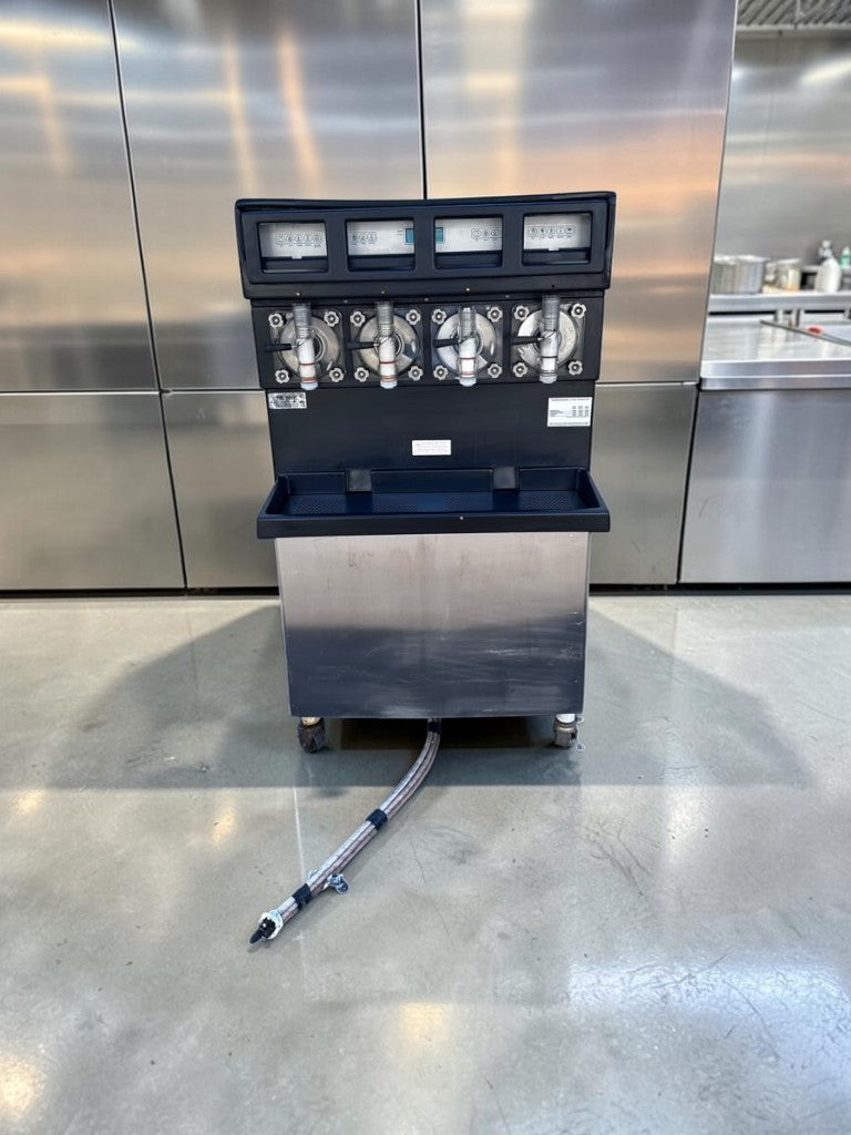 Exceptional Condition – Taylor 349-33 – 4-Flavor Commercial Frozen Carbonated Beverage Freezer / Slush Machine – 208–230V – 3 Phase – UL / NSF Listed – Fully Tested & Operational!