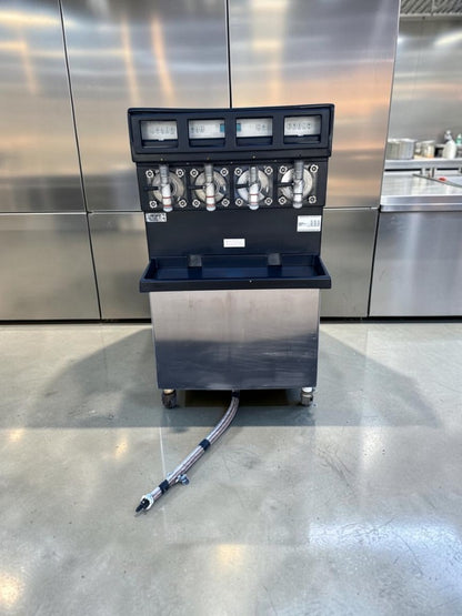 Exceptional Condition – Taylor 349-33 – 4-Flavor Commercial Frozen Carbonated Beverage Freezer / Slush Machine – 208–230V – 3 Phase – UL / NSF Listed – Fully Tested & Operational!