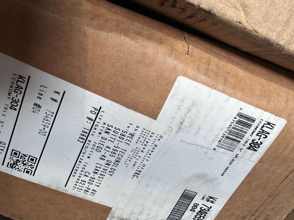 Brand New – Scratch & Dent - Advance Tabco Stainless Steel Work Table