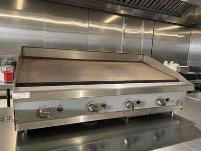 Pristine Condition – CPG 48" Commercial Gas Countertop Griddle – Natural Gas – Fully Tested & Working!