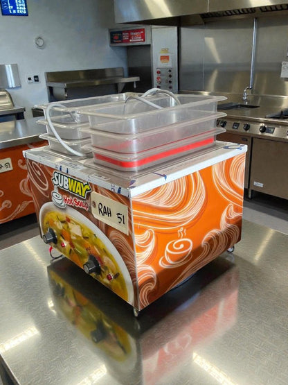 Immaculate Condition – Duke Commercial 2-Well Countertop Soup Warmer- 120V /  Single Phase - Fully Tested & Working!