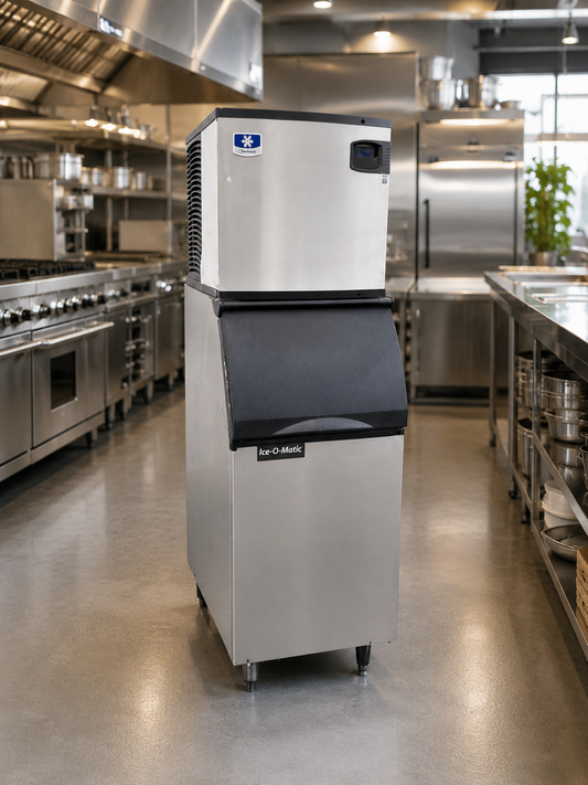 Premium Condition – Manitowoc IY0524A-161 Indigo Series – 22" Air-Cooled Half-Dice Ice Machine Head – 485 lb/24 Hr – 115V – Fully Tested & Operational!
