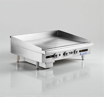 Excellent Condition – Imperial Range ITG-36NG – Commercial Countertop Gas Griddle – 36 in – 90,000 BTU – UL Listed – Fully Tested & Operational!