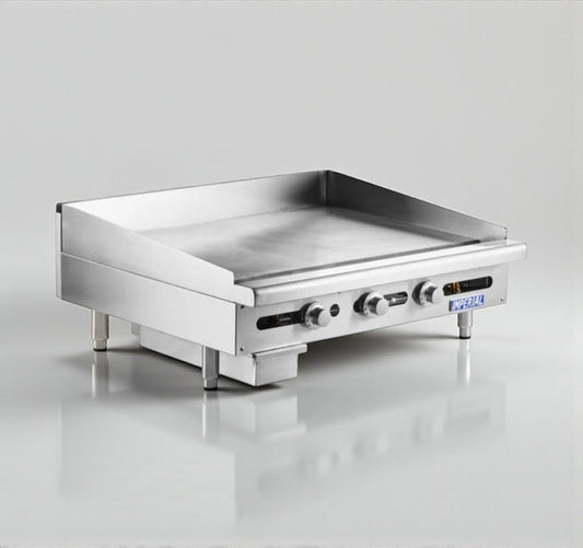 Excellent Condition – Imperial Range ITG-36NG – Commercial Countertop Gas Griddle – 36 in – 90,000 BTU – UL Listed – Fully Tested & Operational!