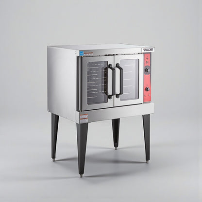 Excellent Condition – Vulcan VC4GD-2 – Commercial Gas Convection Oven – Single Deck – Solid State Controls – 50,000 BTU – UL Listed – Fully Tested & Operational!