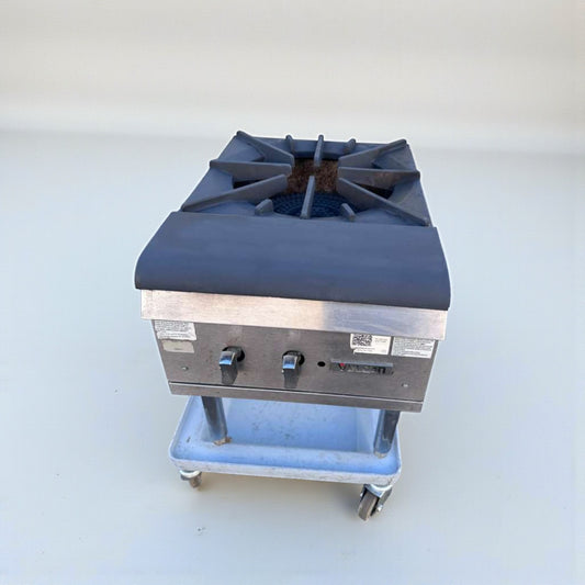 Top-Tier Condition – Commercial Gas Stock Pot Range – Single Burner – Heavy-Duty Cast Iron – Fully Tested & Operational!