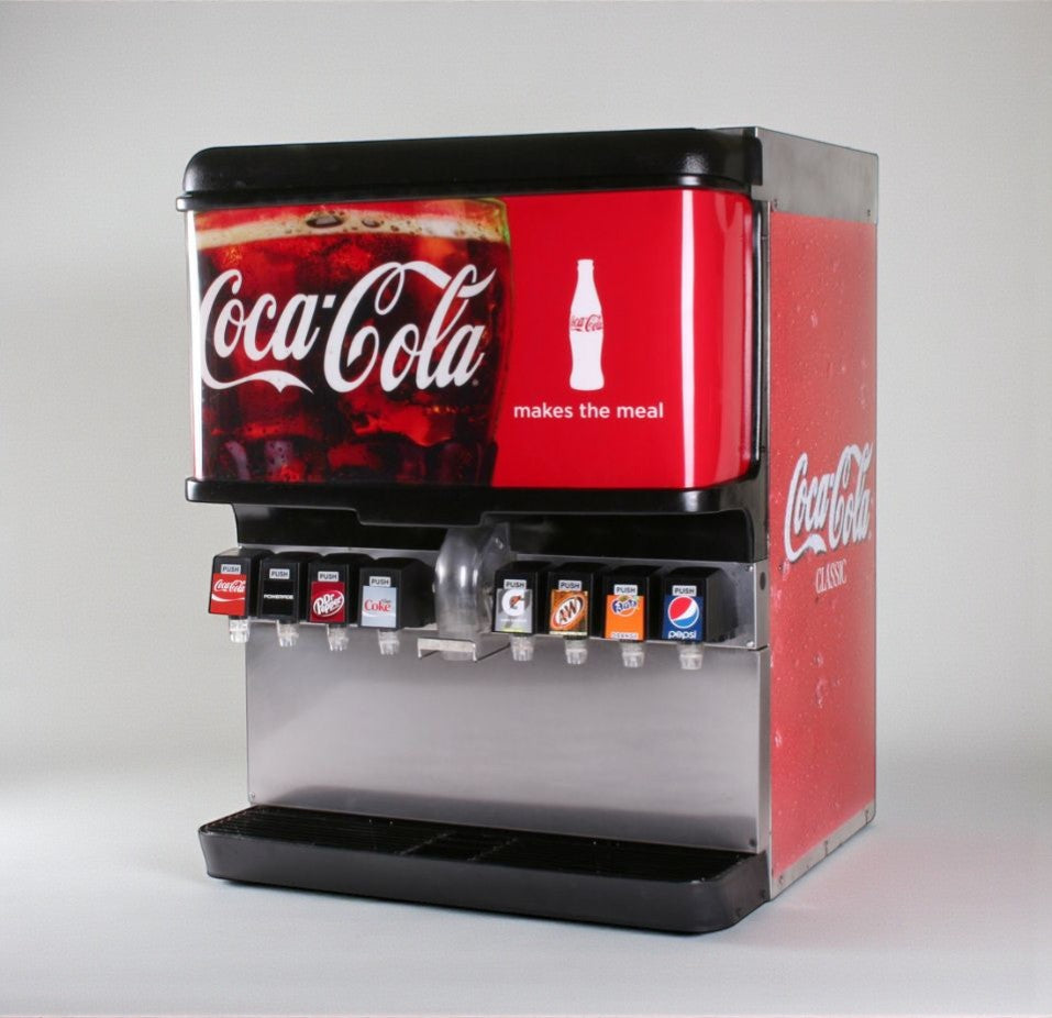 High-Grade Condition – Coca-Cola Commercial Soda Fountain Beverage Dispenser – Multi-Flavor – Stainless Steel – Fully Tested & Operational!
