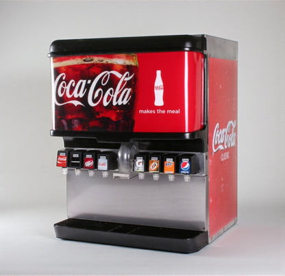 High-Grade Condition – Coca-Cola Commercial Soda Fountain Beverage Dispenser – Multi-Flavor – Stainless Steel – Fully Tested & Operational!