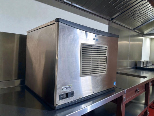 Exceptional Condition – Scotsman Prodigy Commercial Ice Maker Head – Air-Cooled – Stainless Steel – Fully Tested & Operational!