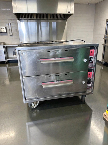 Top-Tier Condition – WITCO Commercial Double Drawer Warmer – Stainless Steel – NSF Listed – Fully Tested & Operational!