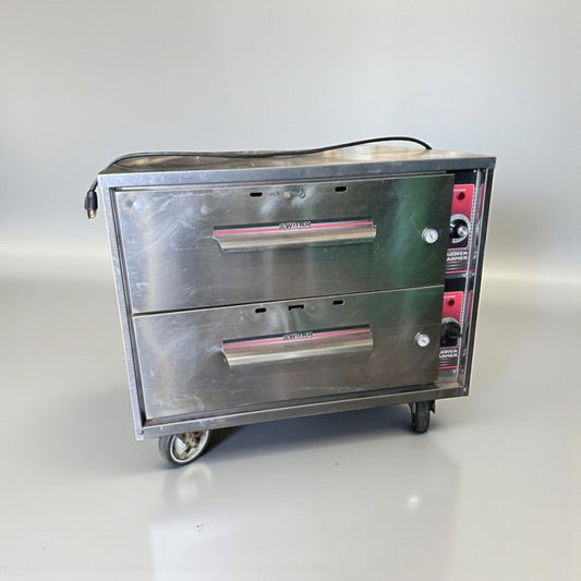 Top-Tier Condition – WITCO Commercial Double Drawer Warmer – Stainless Steel – NSF Listed – Fully Tested & Operational!