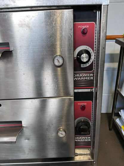 Top-Tier Condition – WITCO Commercial Double Drawer Warmer – Stainless Steel – NSF Listed – Fully Tested & Operational!