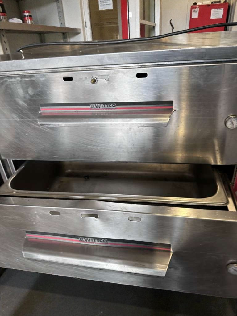 Top-Tier Condition – WITCO Commercial Double Drawer Warmer – Stainless Steel – NSF Listed – Fully Tested & Operational!