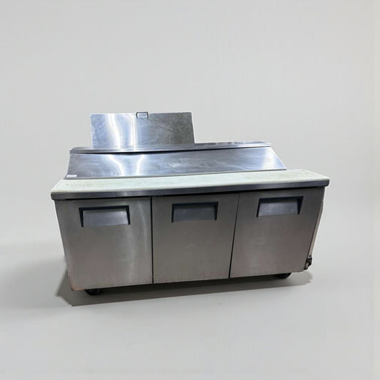 High-Grade Condition – True TSSU-72-18 – 72" Refrigerated Sandwich / Prep Table – 3 Door – 115V – NSF & UL Listed – Fully Tested & Operational!