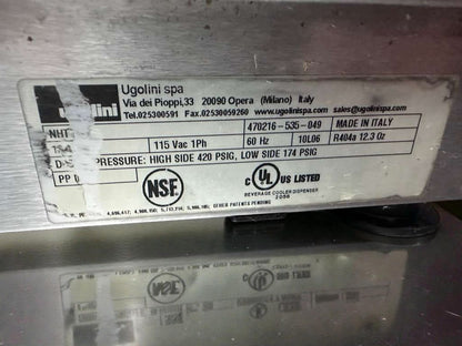 Outstanding Condition – Ugolini / Cecilware Dual Slush / Frozen Drink Dispenser – 2 Bowl – 115V – NSF & UL Listed – Fully Tested & Operational!