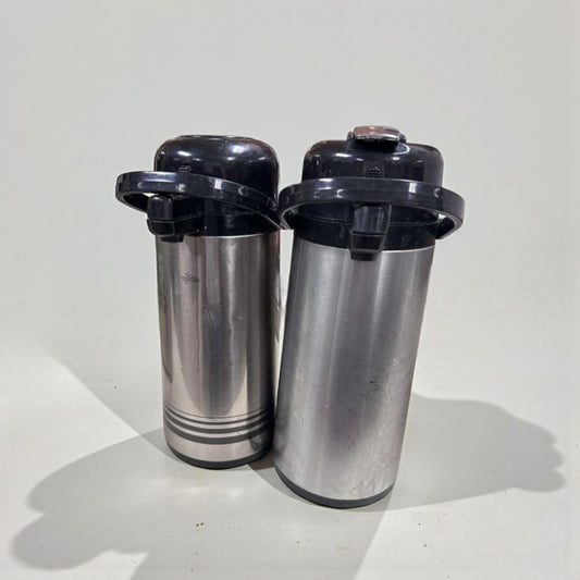 Premium Condition – Stainless Steel Commercial Airpot Beverage Dispensers – 1.9 Liter – NSF / ETL Listed – Fully Tested & Operational (Qty 2)