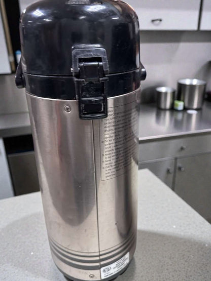 Premium Condition – Stainless Steel Commercial Airpot Beverage Dispensers – 1.9 Liter – NSF / ETL Listed – Fully Tested & Operational (Qty 2)