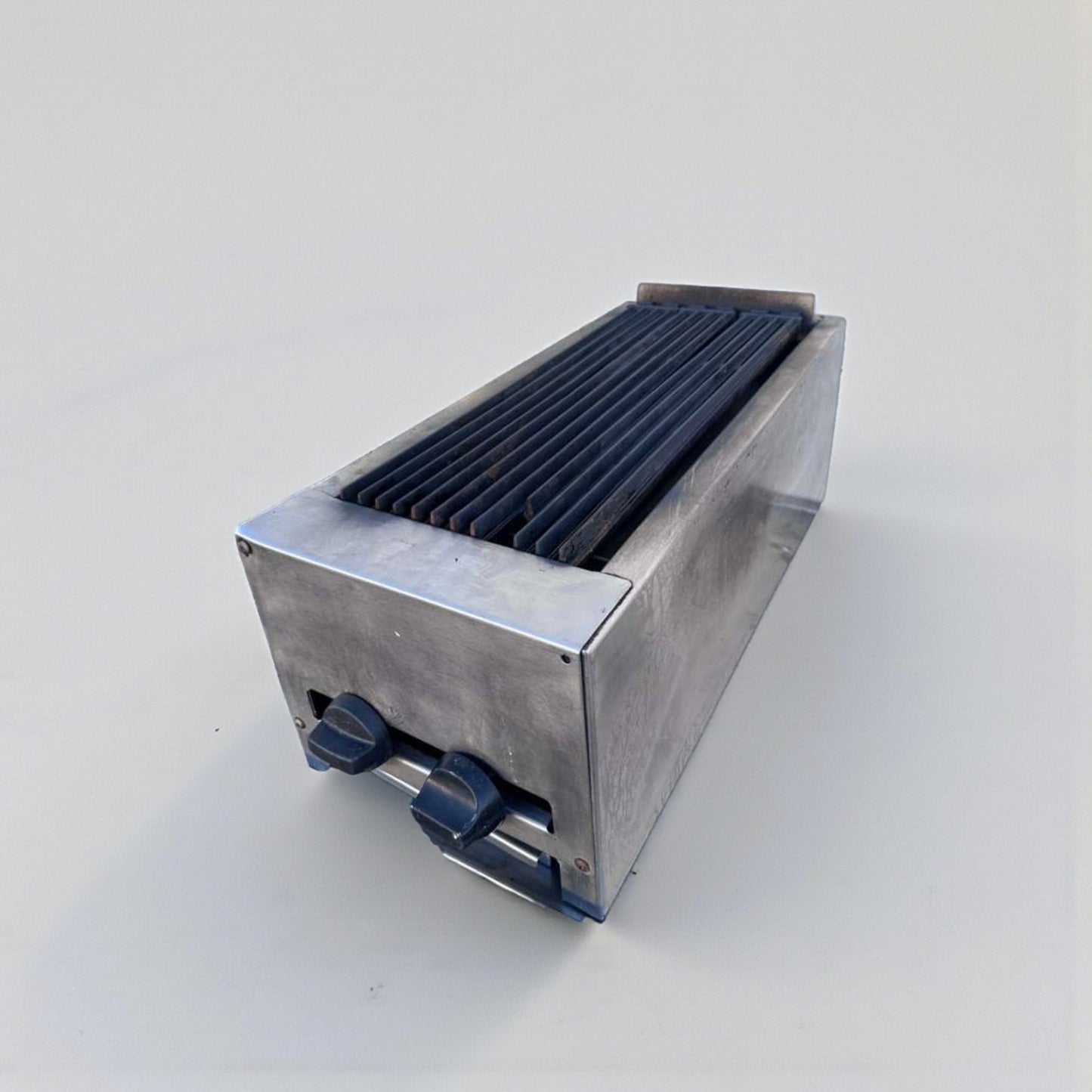 Outstanding Condition – Commercial Gas Charbroiler / Lava Rock Grill – 24" Wide – Stainless Steel – Fully Tested & Operational!