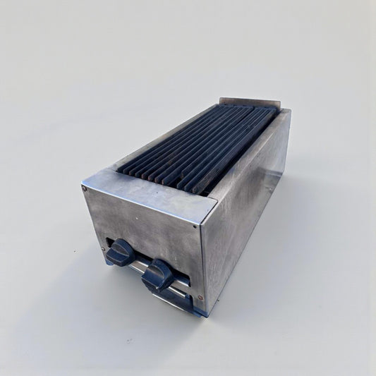 Outstanding Condition – Commercial Gas Charbroiler / Lava Rock Grill – 24" Wide – Stainless Steel – Fully Tested & Operational!