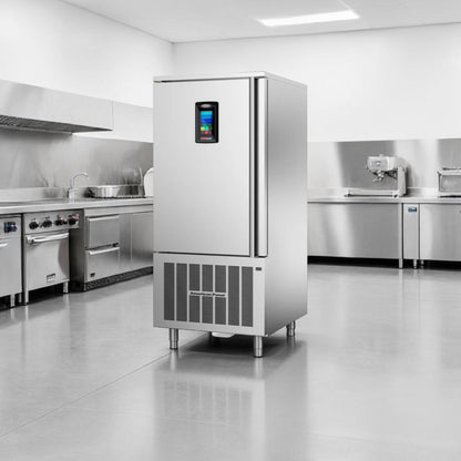 Exceptional Condition – American Panel AP12BCF150-2-P HURRiCHiLL™ Blast Chiller / Shock Freezer – 24 Pan Capacity – 208V / 3PH – Fully Tested & Operational!