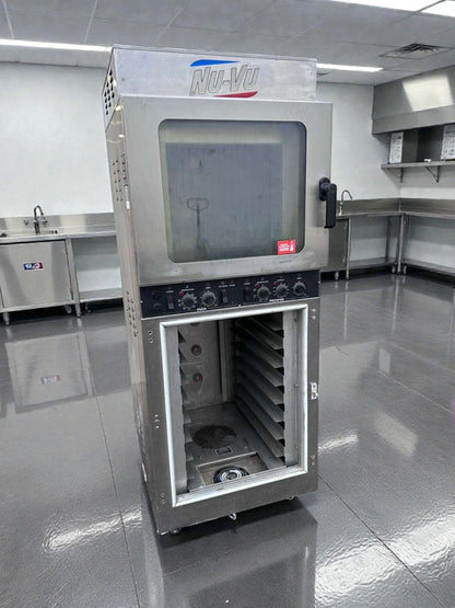 Excellent Condition – Nu-Vu OP-4/8M Commercial Oven & Proofer Combo – 208V – ETL & NSF Listed – Fully Tested & Operational!