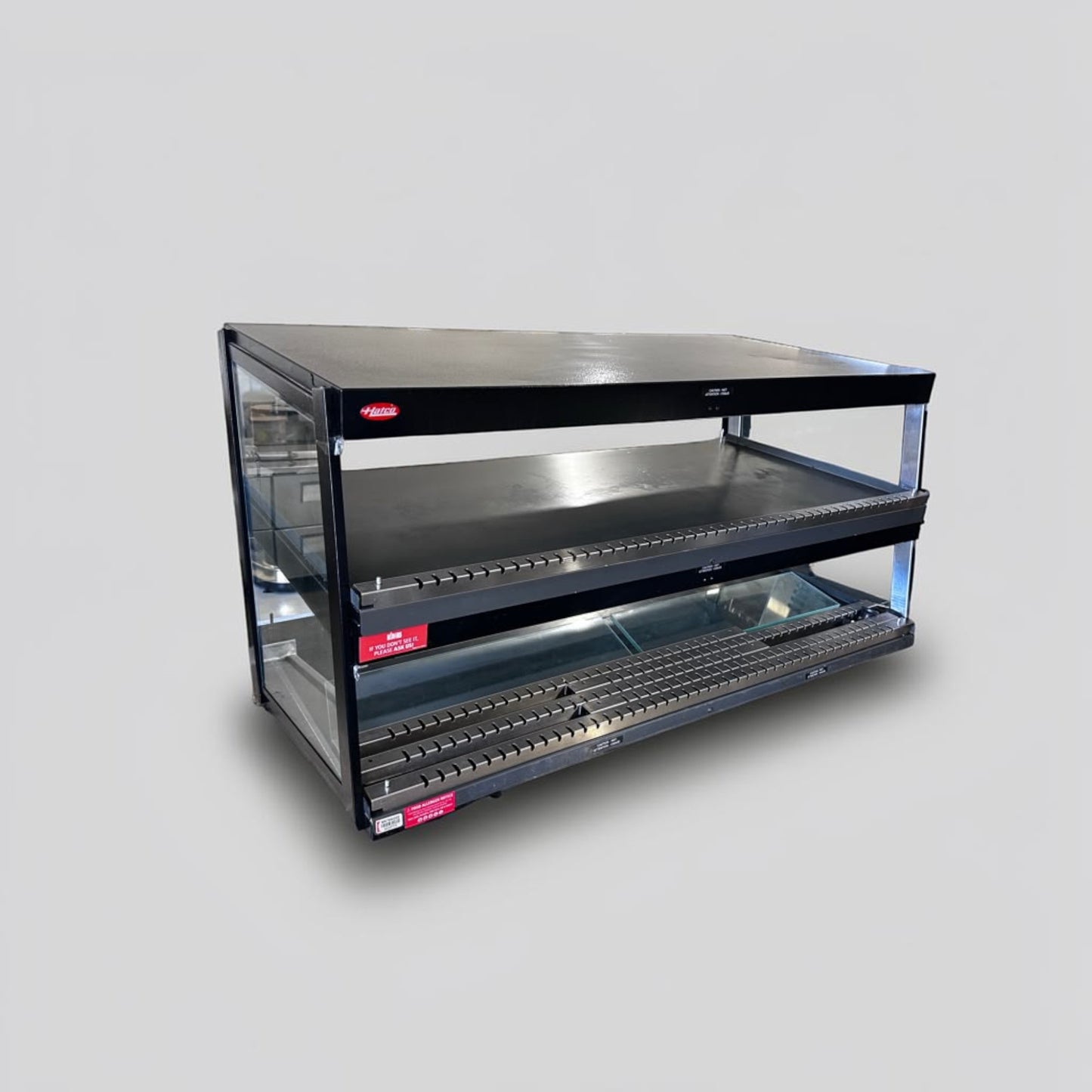 Outstanding Condition – Hatco GRSDS-52D Glo-Ray® – 52" Double-Shelf Heated Merchandiser – Pass-Through Design – 208–240V – UL Listed – Fully Tested & Operational!