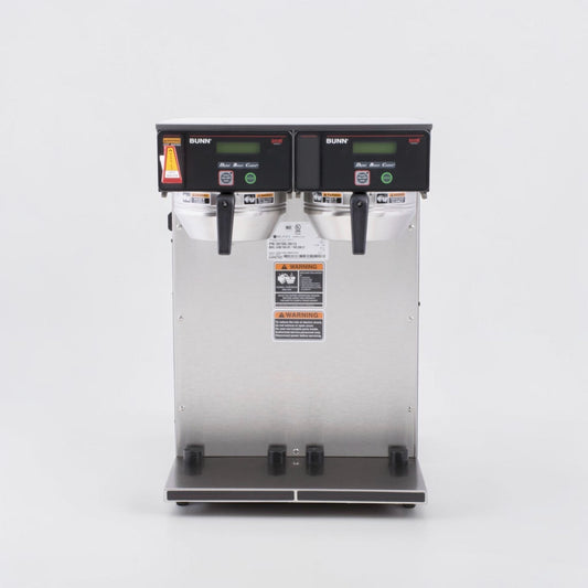 Superior Condition – BUNN 38700.0013 AXIOM APS Twin Airpot Coffee Brewer – 120/240V – Digital Controls – Fully Tested & Operational!