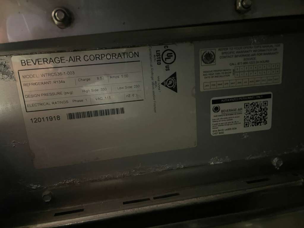 Premium Condition – Beverage-Air Refrigerated Worktop w/ Drawers – 115V – Fully Tested & Working!