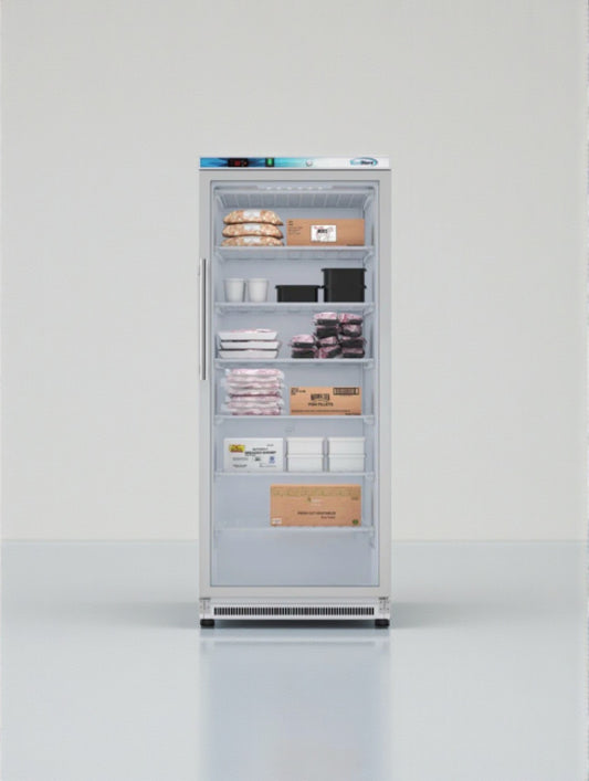 Brand New – Scratch & Dent – Koolmore Commercial Reach-In Freezer with Glass Door