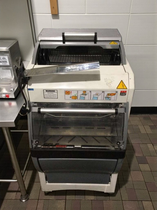 Refined Condition – JAC KG-12FS Commercial Bread Slicer – 115V / Single Phase – Fully Tested & Working!