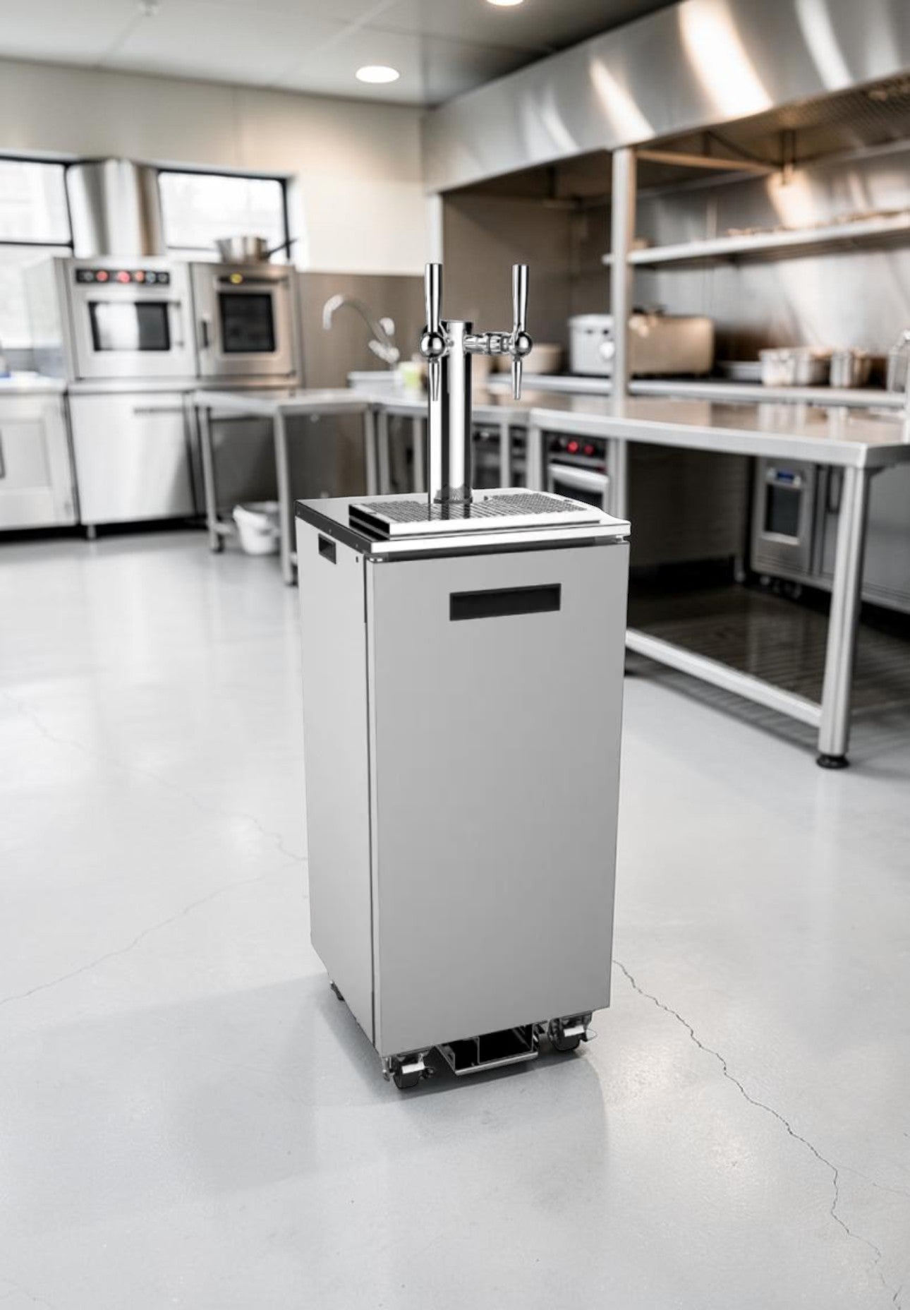 Remarkable Condition – Multiplex ND21TS59 – N2Mobile™ Mobile Nitrogen Dispenser – 3 gal Keg Capacity – 1 Column & 2 Taps - Fully Tested & Operational!