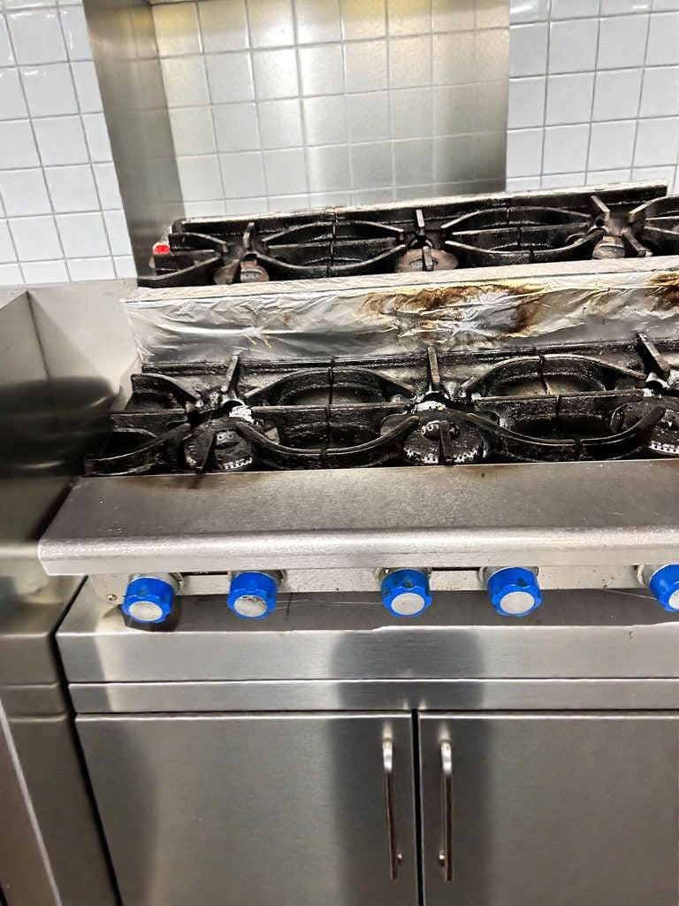 Excellent Condition – Imperial Range IHPA-6-36 – 36” 6-Burner Commercial Countertop Hot Plate – Heavy Duty – Fully Tested & Operational!