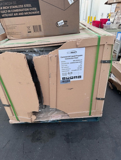 Brand New – Pristine Condition – KoolMore KM-CCO54-LP Commercial Convection Oven – Liquid Propane – Double Deck – Never Used!