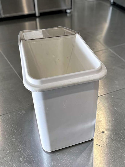 Superior Condition – Commercial Mobile Ingredient Storage Bin – Large Capacity Food Storage Container w/ Lid & Casters – Fully Tested & Operational!