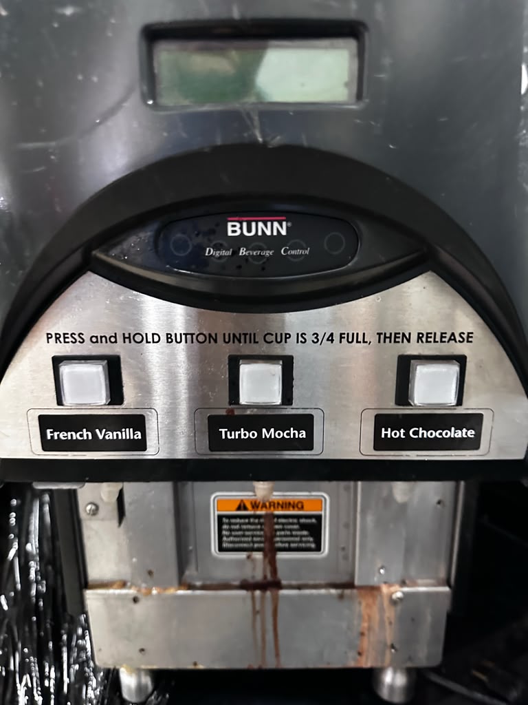 First-Class Condition – Bunn iMIX-3S+ 38600.0300 – 3-Hopper Hot Cappuccino / Powdered Beverage Dispenser – 120V – NSF & ETL Listed – Fully Tested & Operational!