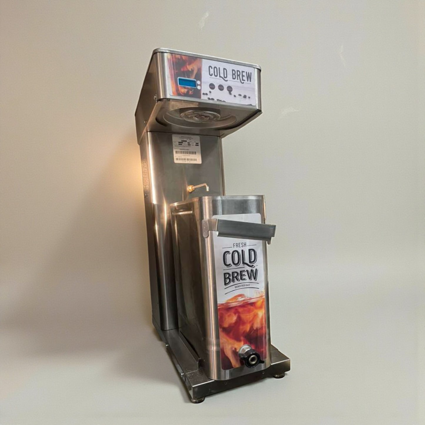 Pristine Condition – Newco CLDBR-3.5G Commercial Cold Brew Dispenser – 120V / Single Phase – Fully Tested & Working!