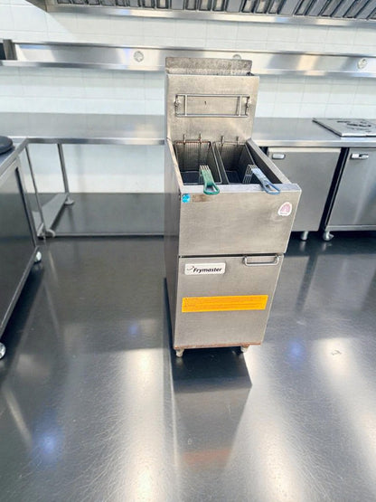Pristine Condition – Frymaster 1ESG35T Gas Floor Fryer – Natural Gas – Fully Tested & Working!