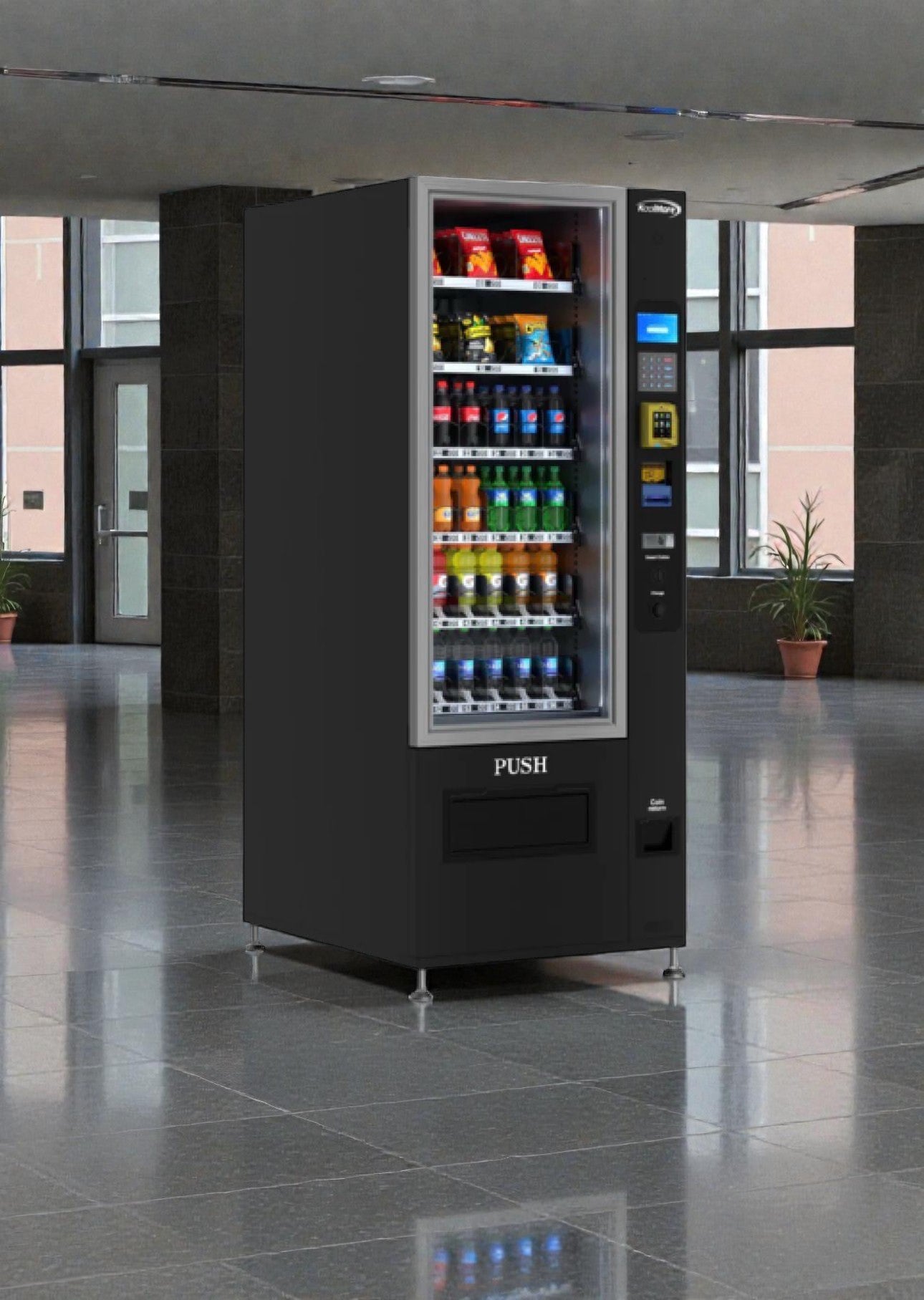 Brand New – Scratch & Dent – Koolmore Refrigerated Snack Vending Machine