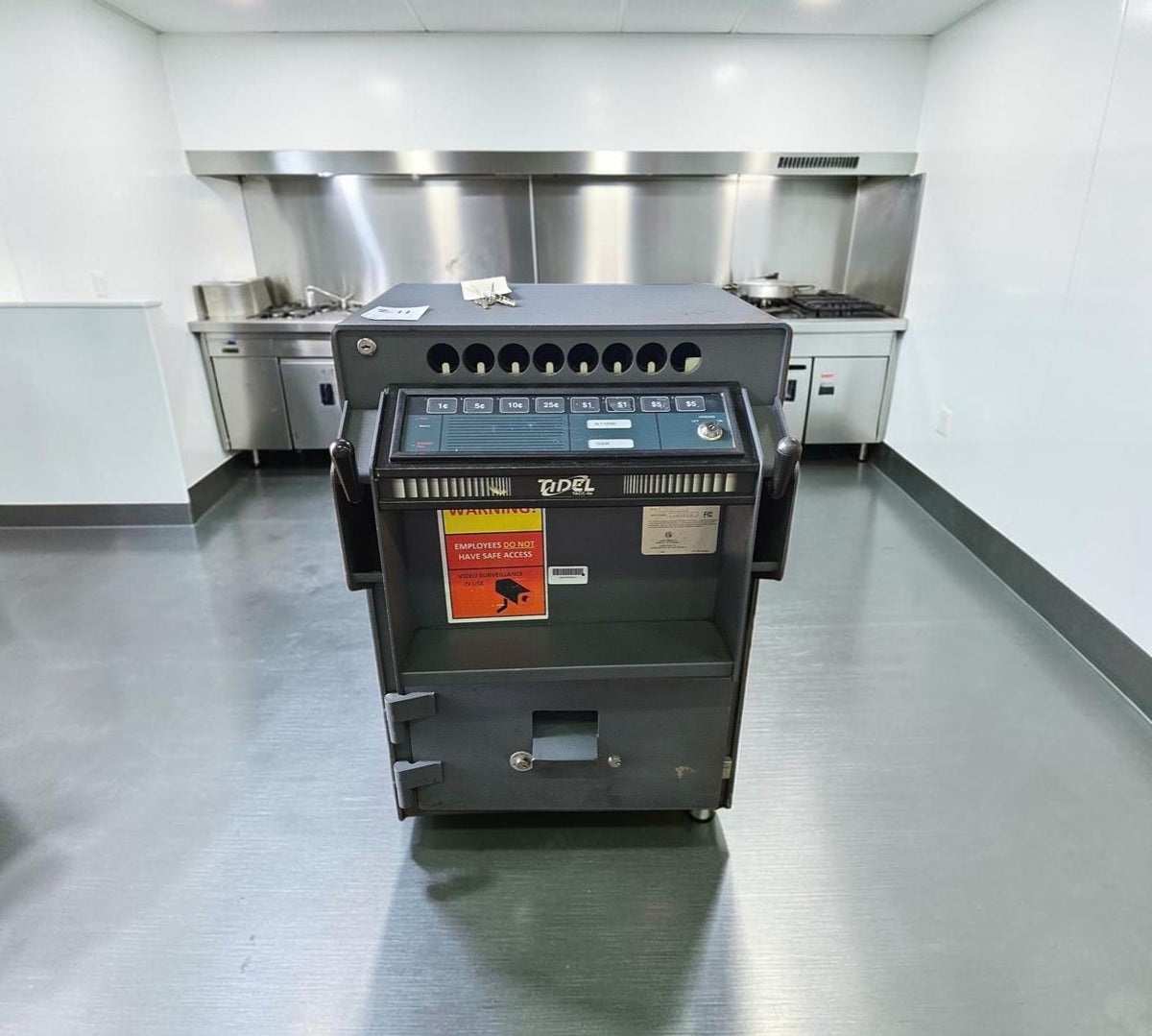 Prime Condition – Tidel TACC IIa – Commercial Timed-Access Cash Dispensing Safe – 88-Tube Capacity – Dual Drop Chutes – Fully Tested & Operational!