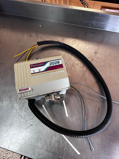 Dependable Condition – Ecolab Vanguard 2026 Commercial Detergent Dispenser – Warewashing Chemical Control System – UL Listed – Fully Tested & Operational!