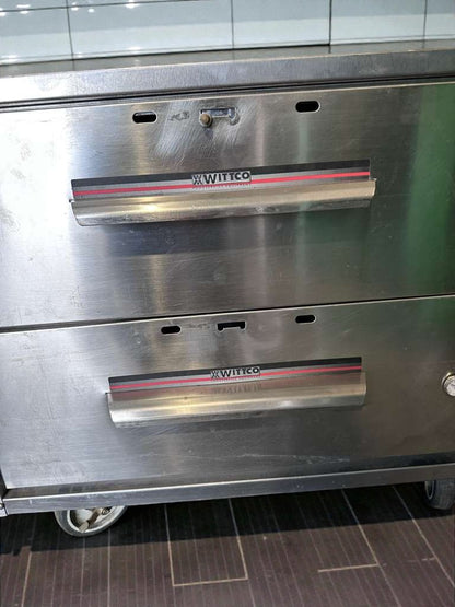 Refined  Condition – Wittco Commercial Double Drawer Warmer – Stainless Steel – UL Listed – Fully Tested & Operational!