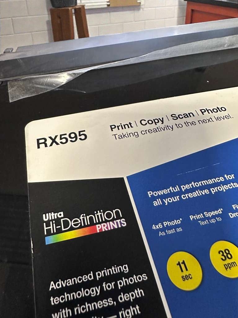 Pristine Condition – Epson Stylus Photo RX595 All-In-One Inkjet Printer – Fully Tested & Working