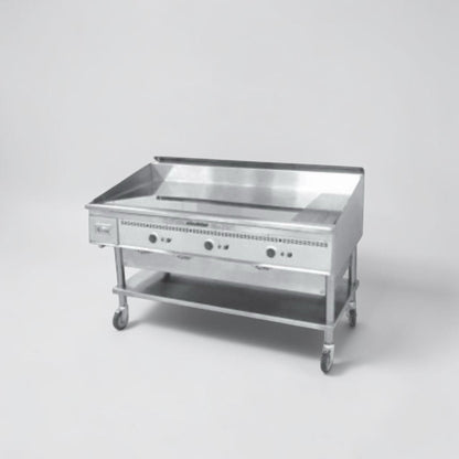 High-Grade Condition – Keating 72x30 MIRACLEAN – 72" Heavy-Duty Commercial Gas Griddle with Top-Side Cooker Attachments – 180,000 BTU – Fully Tested & Operational!