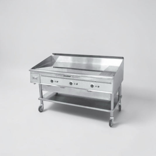High-Grade Condition – Keating 72x30 MIRACLEAN – 72" Heavy-Duty Commercial Gas Griddle with Top-Side Cooker Attachments – 180,000 BTU – Fully Tested & Operational!