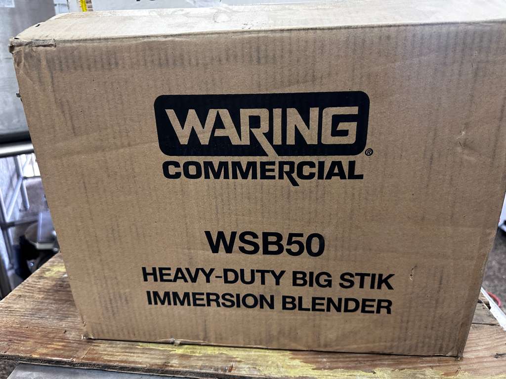 High-Quality Condition – Waring WSB50 – 12" Heavy-Duty Big Stik Immersion Blender – 1 HP – Brand New – Fully Tested & Operational!