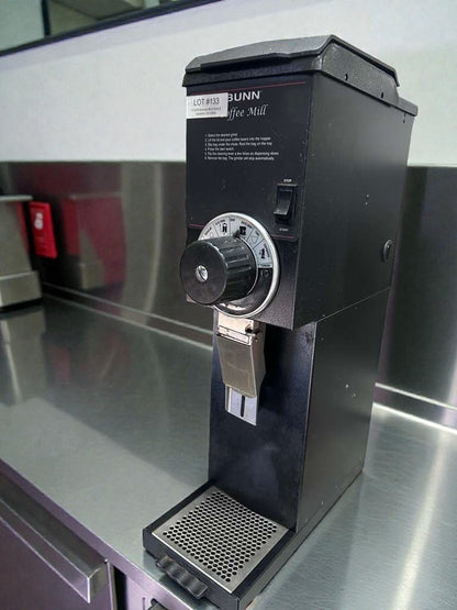 Premium Condition – BUNN G3 HD BLK – Commercial Coffee Grinder – 120V – UL & NSF Listed – Fully Tested & Operational!