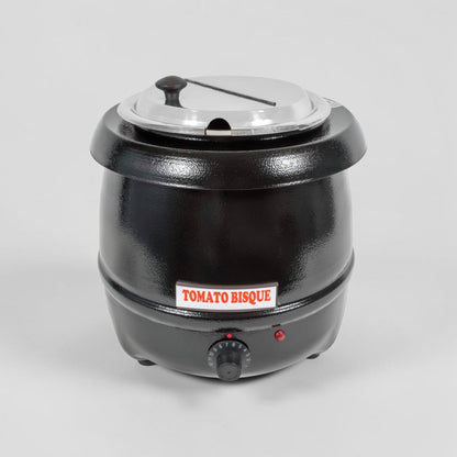 Dependable Condition – Winco ESW-66 – 10 Qt Deluxe Countertop Soup Warmer – Adjustable Thermostatic Control – 400W – Fully Tested & Operational!