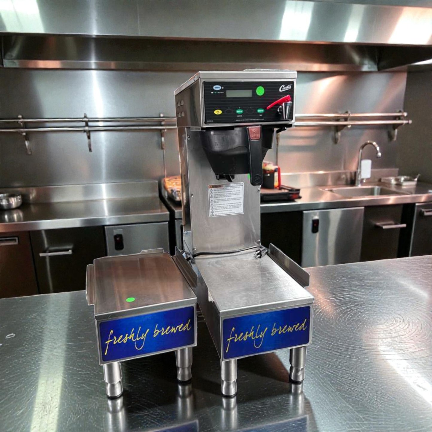 Superior Condition – Curtis CBP Low Profile Combo Coffee & Tea Brewer – Commercial Dual Beverage System – 120V – Fully Tested & Operational!