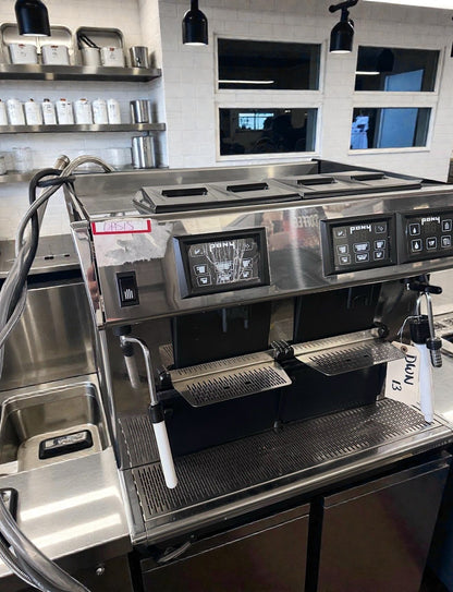 Prime Condition – Grindmaster 1011-008 Pony Series – Four Pod Automatic Espresso Machine – 2 Group – 230V – ETL Listed – Fully Tested & Operational!