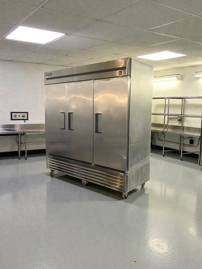 Exceptional Condition – True T-72 Commercial 3-Door Reach-In Refrigerator – 115V – Fully Tested & Working!